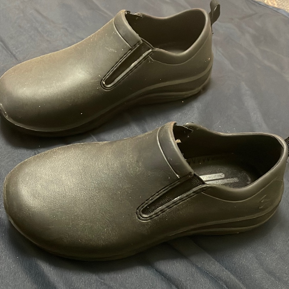 Google the name , slip and oil proof shoe